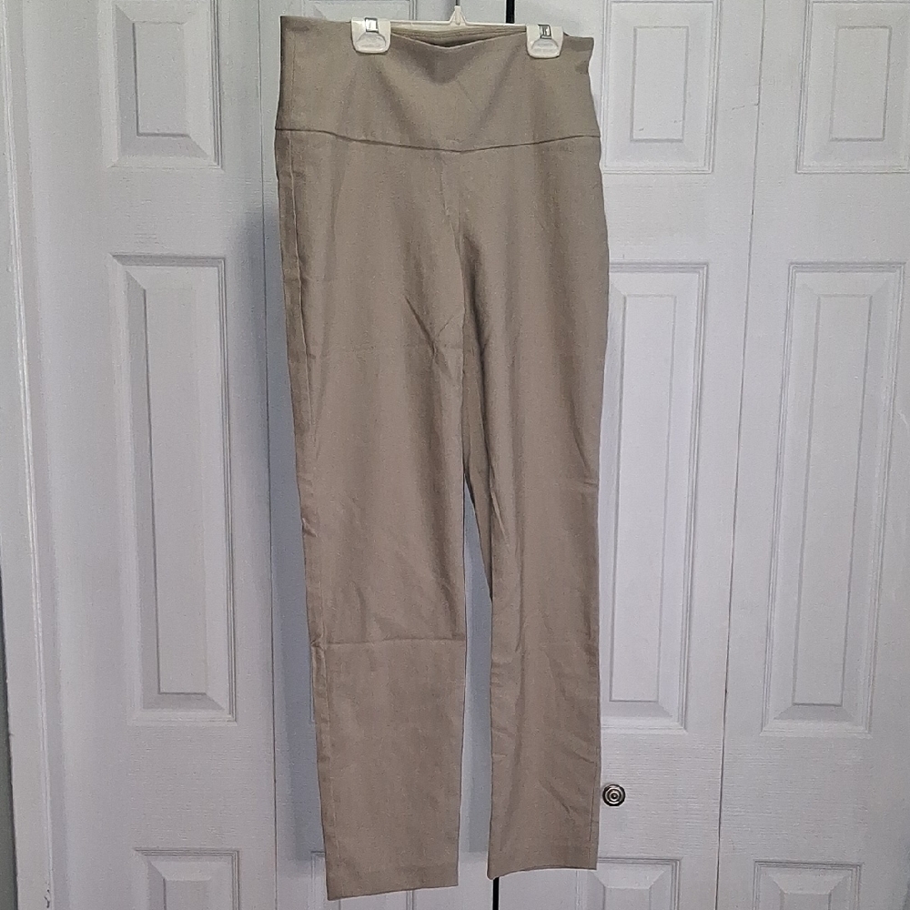 Elegant Beige Women's Leggings